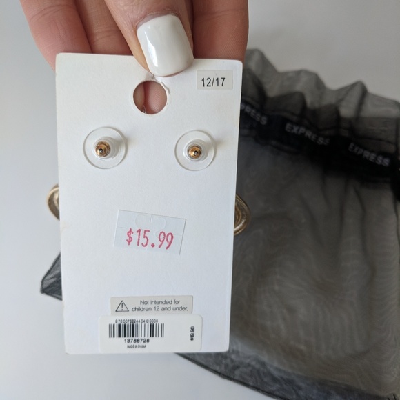 NWT Express hoop earrings bundle - Picture 2 of 3